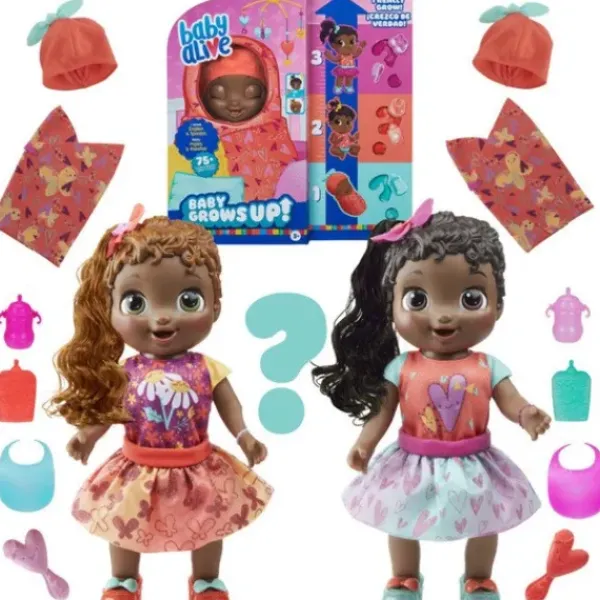 Baby Alive Poupons Interactifs<Poupon Grandit Et Parle Brune -