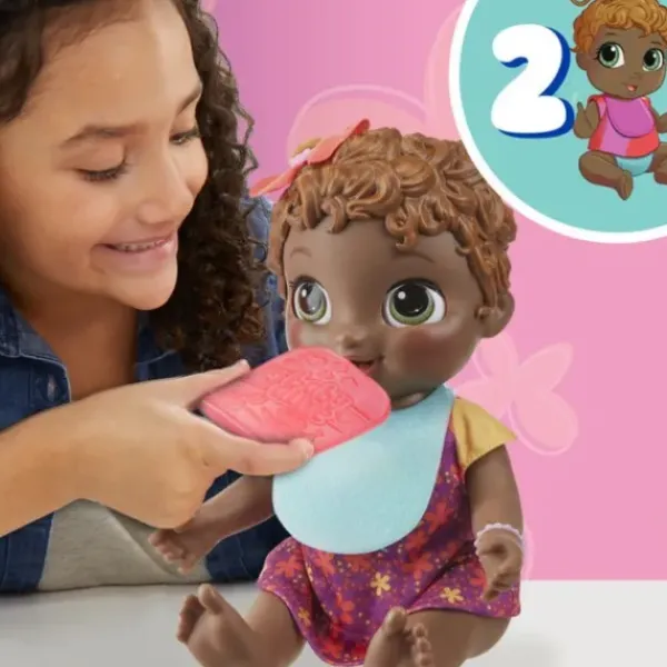 Baby Alive Poupons Interactifs<Poupon Grandit Et Parle Brune -