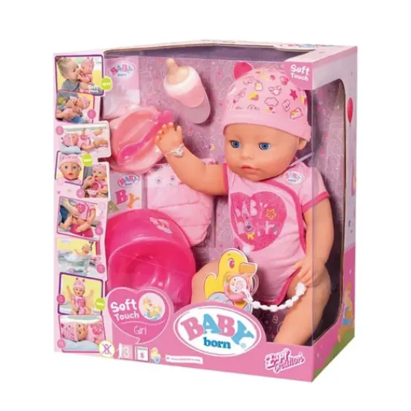 Zapf Creation Poupons Interactifs<Poupon Interactif Fille 43 Cm - Baby Born