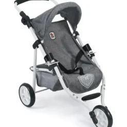 Bayer Chic 2000 Poussettes Poupons<Poussette Jogging 3 Roues Lola Grise