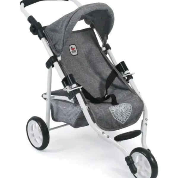 Bayer Chic 2000 Poussettes Poupons<Poussette Jogging 3 Roues Lola Grise
