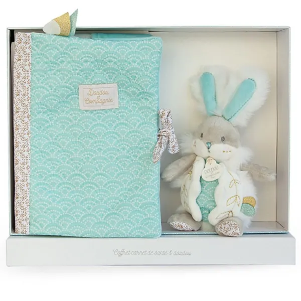 Doudou Et Compagnie Coffret Cadeaux, Naissance<Protege Carnet De Sante Et Doudou Sucre Amande