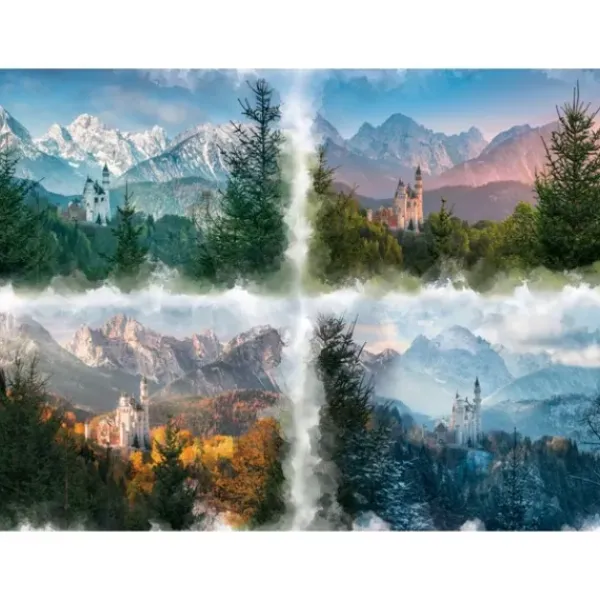 Ravensburger Puzzles Adultes<Puzzle 18 000 Pieces - Un Chateau Au Fil Des Saisons