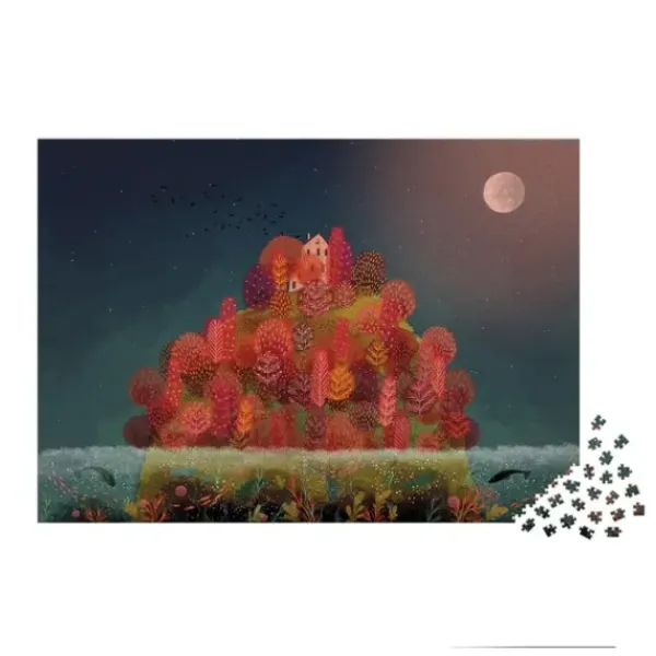 Janod Puzzle 1500 À 3000 Pièces<Puzzle 2000 Pieces - Automne Rouge