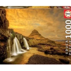 Educa Puzzle 500 À 1000 Pièces<Puzzle 1000 Pieces – Chute Kirkjufellsfoss, Islande – ®