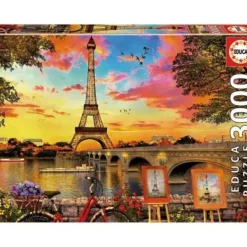 Educa Puzzle 1500 À 3000 Pièces<Puzzle 3000 Pieces - Coucher De Soleil A Paris