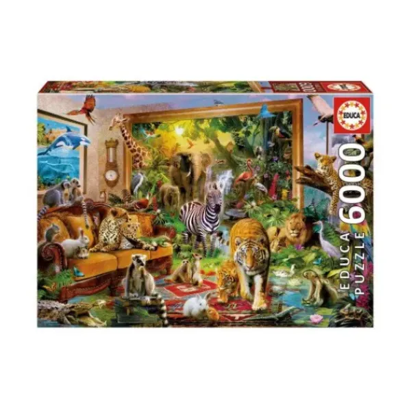 Educa Autres Puzzles<Puzzle 6000 Pieces – En Entrant Dans La Piece