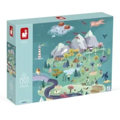 Janod Puzzle 1500 À 3000 Pièces<Puzzle 1500 Pieces - Evasion Et Voyage