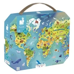 Janod Puzzles Enfants De 50 À 249 Pièces<Puzzle 100 Pieces - Monde