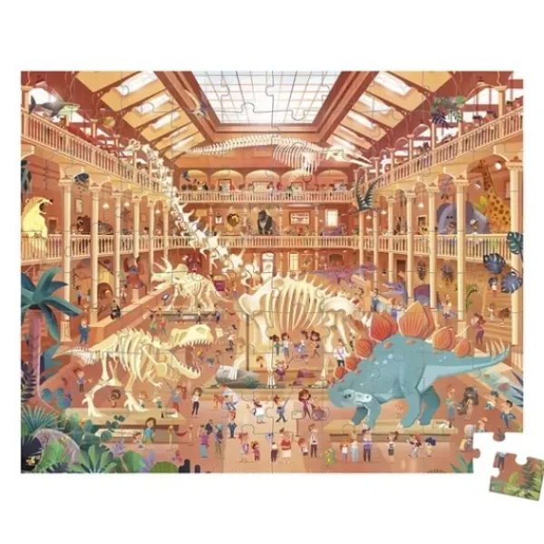 Janod Puzzles Enfants De 50 À 249 Pièces<Puzzle 100 Pieces - Musee D'Histoire Naturelle