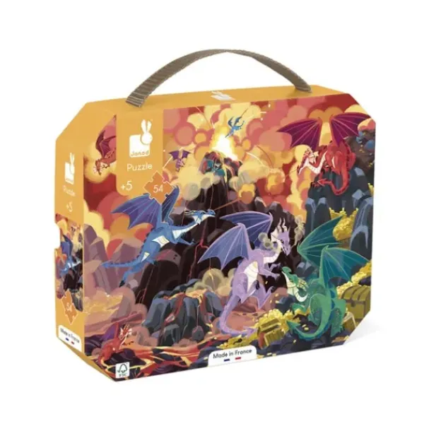 Janod Puzzles Enfants De 50 À 249 Pièces<Puzzle 54 Pieces - Terre De Dragons