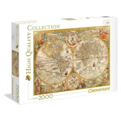 Clementoni Puzzle 1500 À 3000 Pièces<Puzzle 2000 Pieces Ancienne Carte