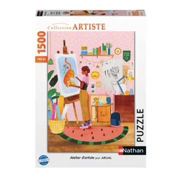 Nathan Jeux Puzzle 1500 À 3000 Pièces<Puzzle 1500 Pieces Atelier D'Artiste