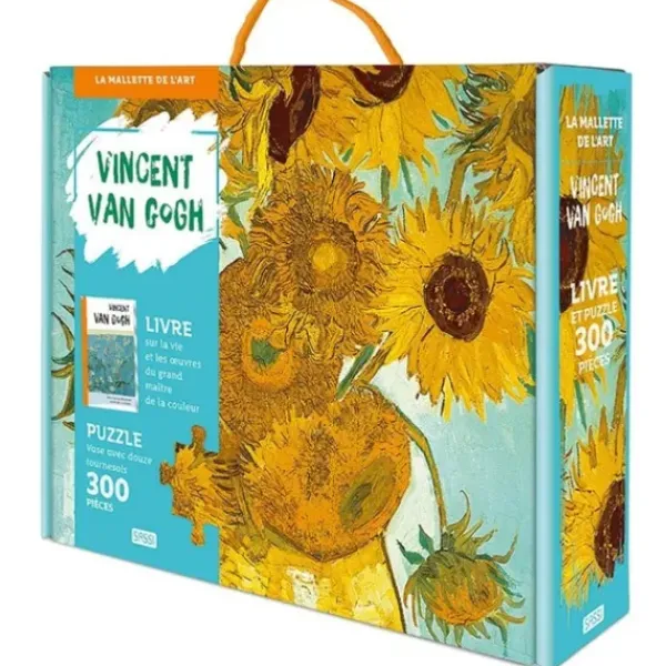 Sassi Junior Puzzles Enfants De 250 À 1000 Pièces<Puzzle 300 Pieces Avec Livre Vincent Van Gogh