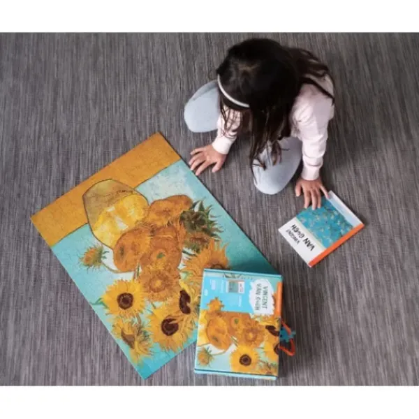 Sassi Junior Puzzles Enfants De 250 À 1000 Pièces<Puzzle 300 Pieces Avec Livre Vincent Van Gogh