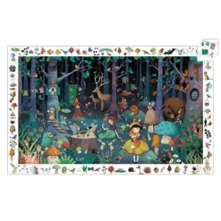 Djeco Puzzles Enfants De 50 À 249 Pièces<Puzzle 100 Pieces D'Observation Foret Enchantee
