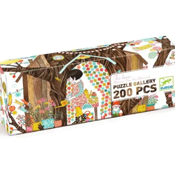 Djeco Puzzles Enfants De 50 À 249 Pièces<Puzzle 200 Pieces Gallery Tree House