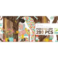 Djeco Puzzles Enfants De 50 À 249 Pièces<Puzzle 200 Pieces Gallery Tree House