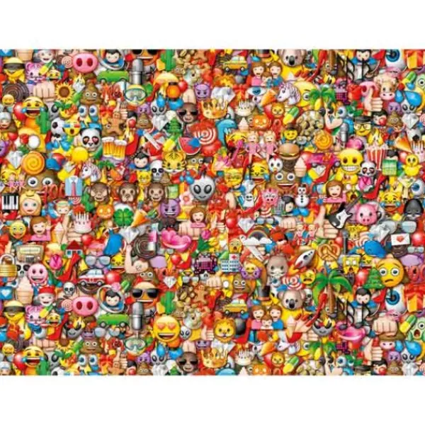 Clementoni Puzzles Adultes<Puzzle 1000 Pieces Impossible Emoji