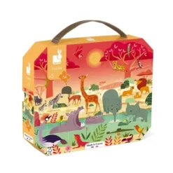 Janod Puzzle Bébé / Enfant<Puzzle 54 Pieces La Reserve Animaliere