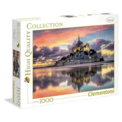 Clementoni Puzzles Adultes<Puzzle 1000 Pieces Mont Saint-Michel