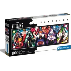 Clementoni Puzzle 500 À 1000 Pièces<Puzzle 1000 Pieces Panorama - Disney Vilains