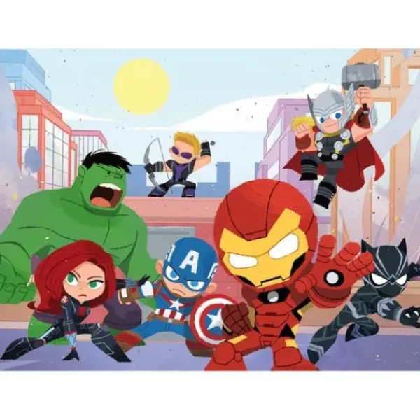Clementoni Puzzles Enfants De 50 À 249 Pièces<Puzzle 104 Pieces Play For Future - The Avengers
