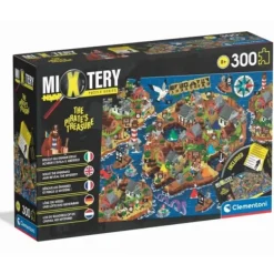 Clementoni Autres Puzzles<Puzzle A Enigme 300 Pieces - Le Tresor Des Pirates