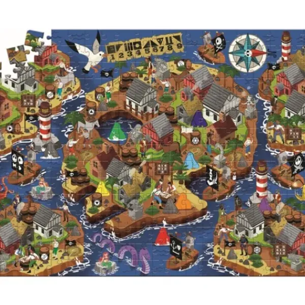Clementoni Autres Puzzles<Puzzle A Enigme 300 Pieces - Le Tresor Des Pirates