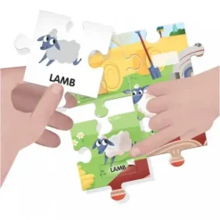 Headu Puzzle Bébé / Enfant<Puzzle Anglais Facile 100 Mots La Ferme