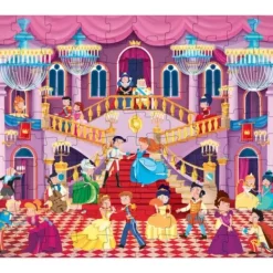 Sassi Junior Puzzles Enfants De 50 À 249 Pièces<Puzzle Avec Livre Le Bal Des Princesses