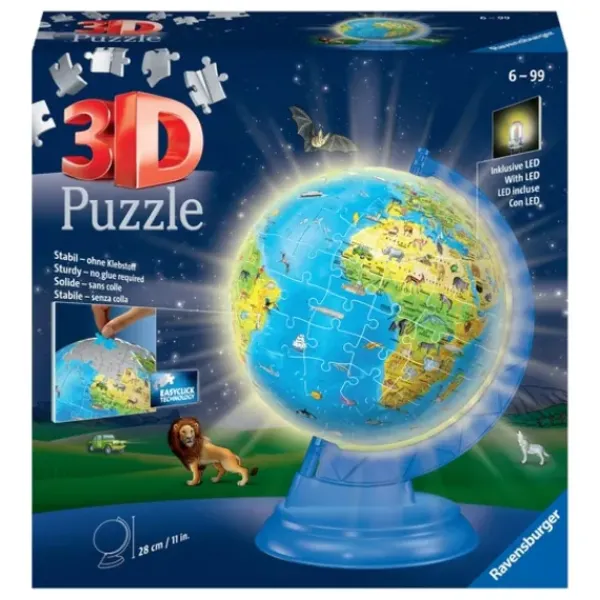 Ravensburger Puzzles 3D<Puzzle 3D - Globe Illumine 180 Pieces