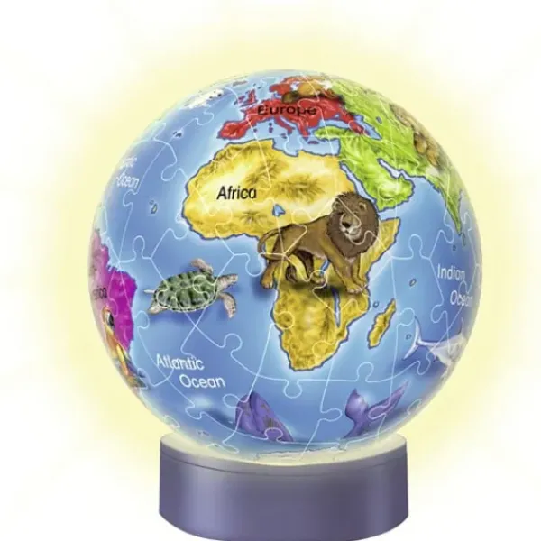 Ravensburger Puzzles 3D<Puzzle 3D Globe Lumineux 72 Pieces