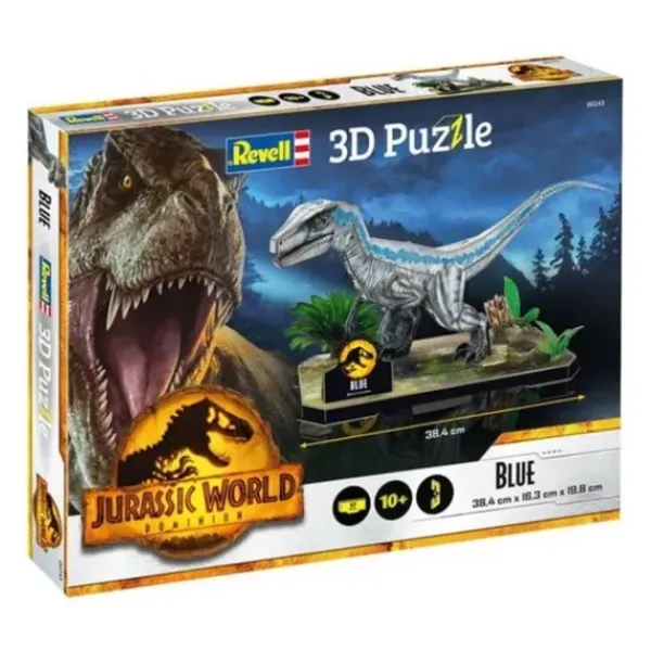 Revell Puzzles 3D<Puzzle 3D Jurassic World Le Monde D'Apres - Blue
