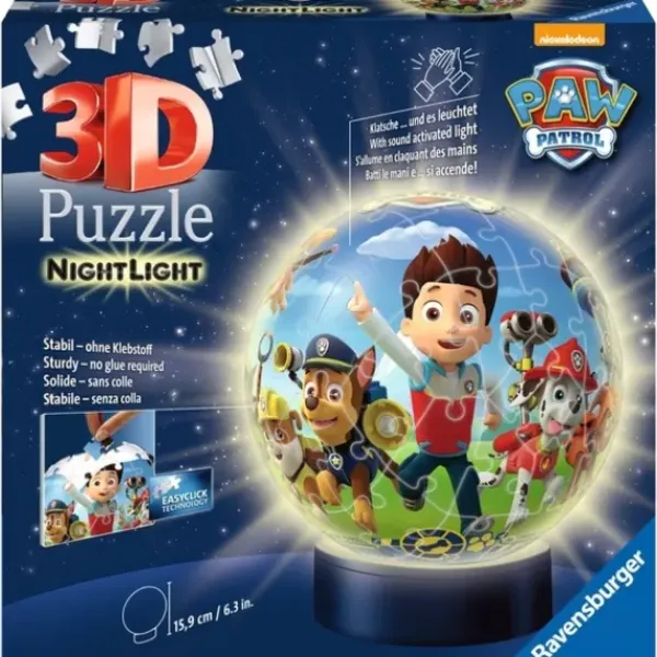 Ravensburger Puzzles 3D<Puzzle 3D Lampe - Pat'Patrouille