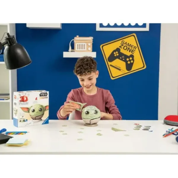 Ravensburger Puzzles 3D<Puzzle 3D Rond 72 Pieces - Star Wars Grogu
