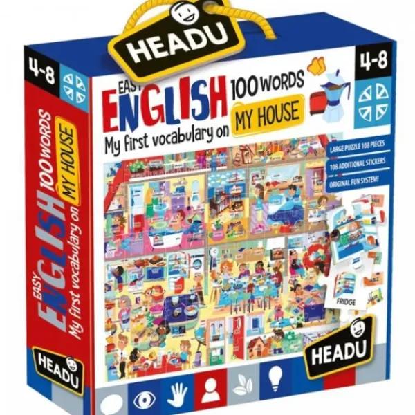 Headu Autres Puzzles<Puzzle Easy English My House