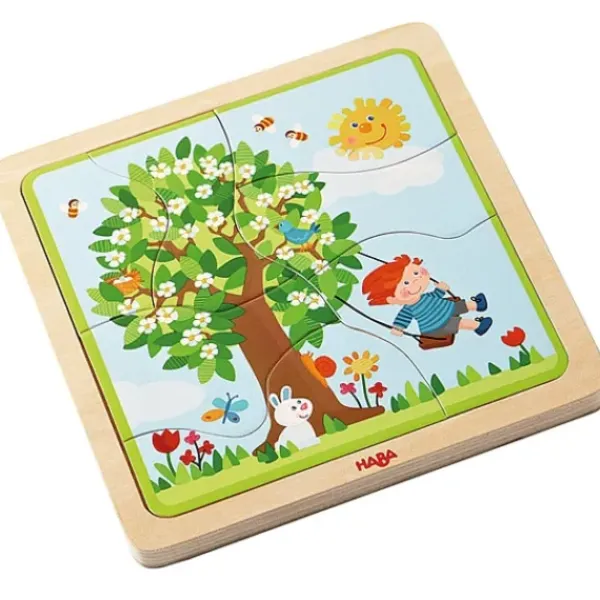 Haba Puzzles Bois<Puzzle En Bois Ma Saison Preferee