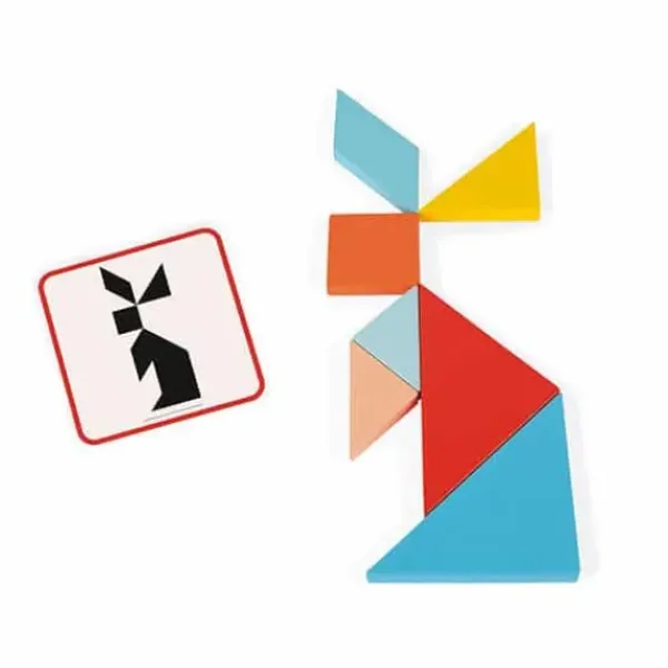Janod Puzzle Bébé / Enfant<Puzzle J'Apprends Les Formes Le Tangram - Essentiel