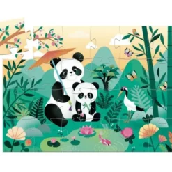 Djeco Puzzle Bébé / Enfant<Puzzle Leo Le Panda 24 Pieces