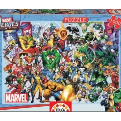 Educa Puzzle 500 À 1000 Pièces<Puzzle Les Heros Marvel - 1000 Pieces