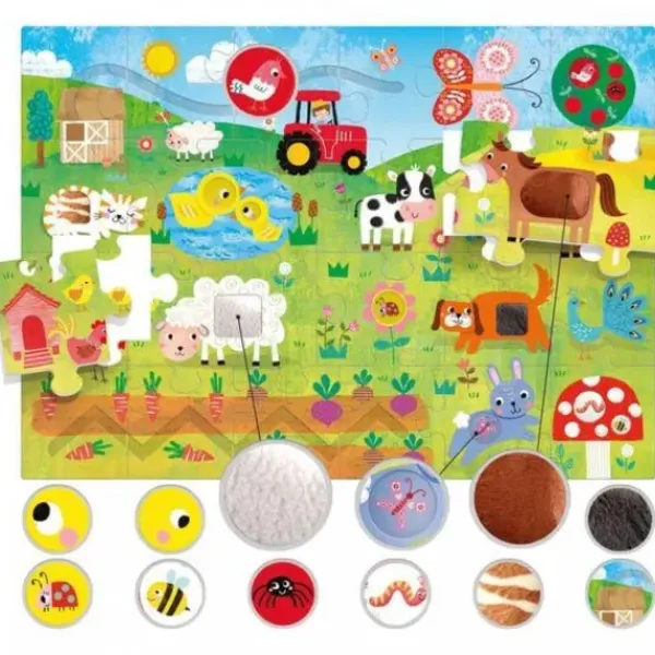 Headu Puzzle Bébé / Enfant<Puzzle Montessori Tactile
