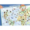 Djeco Puzzle Bébé / Enfant<Puzzle Observation Animaux Du Monde 100 Pieces