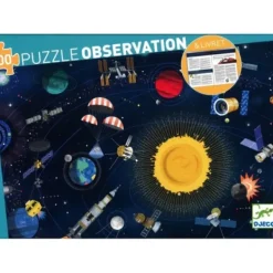 Djeco Puzzles Enfants De 50 À 249 Pièces<Puzzle Observation Espace - 200 Pieces
