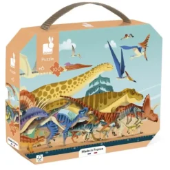 Janod Puzzles Enfants De 50 À 249 Pièces<Puzzle Panoramique Dinosaures 100 Pieces