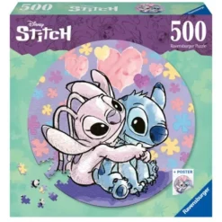 Ravensburger Puzzle 500 À 1000 Pièces<Puzzle Rond 500 Pieces - Stitch