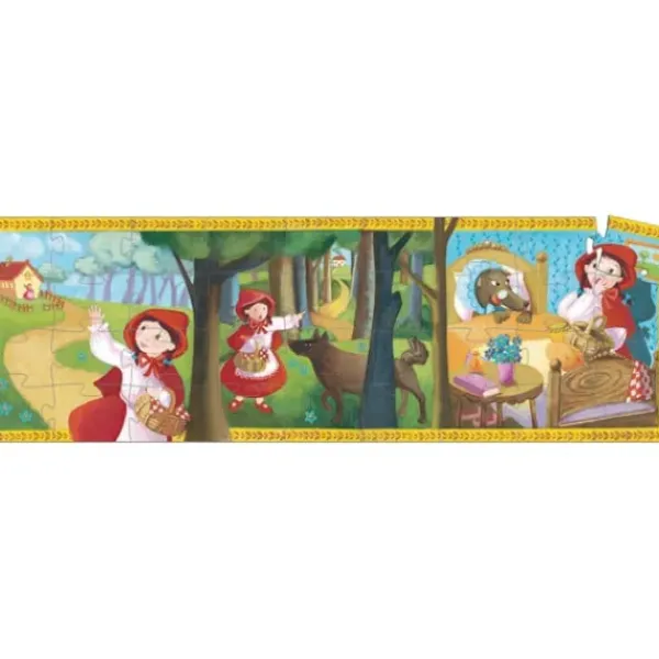 Djeco Puzzle Bébé / Enfant<Puzzle Silhouette Petit Chaperon Rouge 36 Pieces
