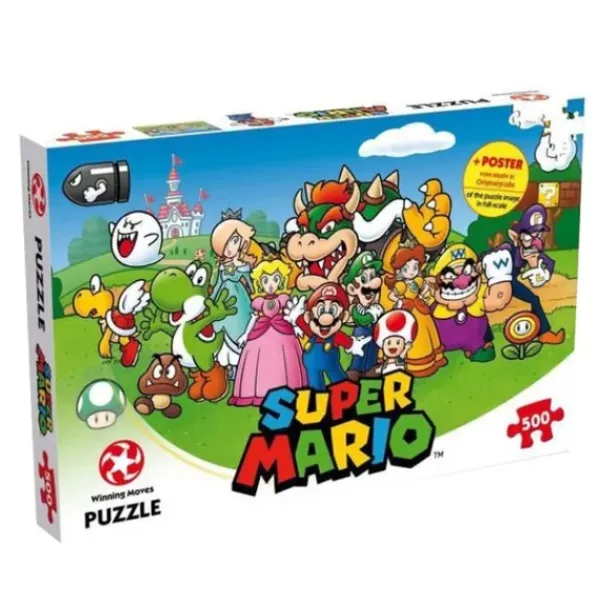 Winning Moves Puzzle 500 À 1000 Pièces<Puzzle Super Mario Et Ses Amis 500 Pieces