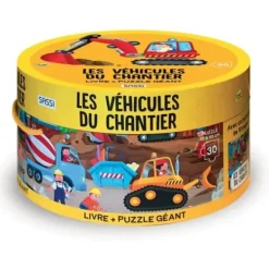 Sassi Junior Puzzle Bébé / Enfant<Puzzle Véhicules De Chantier