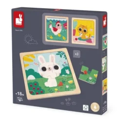 Janod Puzzles Bois<Puzzles En Bois 9 Pieces